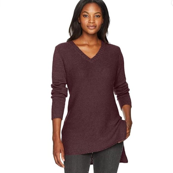 Prana Deedra Blended Wool Tunic Sweater - Picture 1 of 9